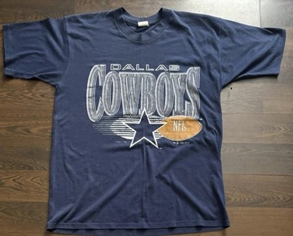Vintage 1992 Dallas Cowboys Logo 7 Shirt XL Fits M